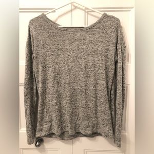 Soft grey light sweater